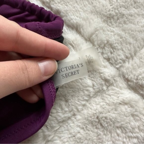Victoria's Secret | Plum Bandeau Halter Bikini Top | Size Extra Small - Picture 8 of 9